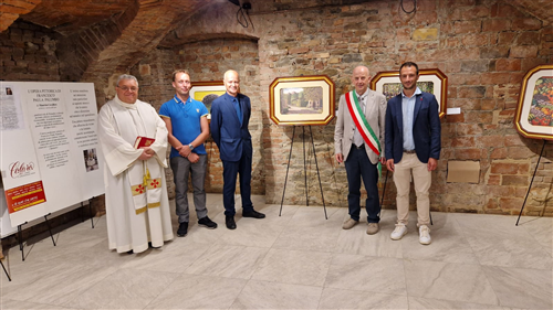 Inaugurazione della mostra antologica di pittura dedicata al maestro Francesco Paula Palumbo